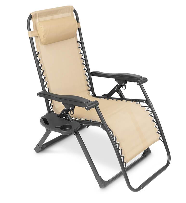 zero gravity folding patio lounger