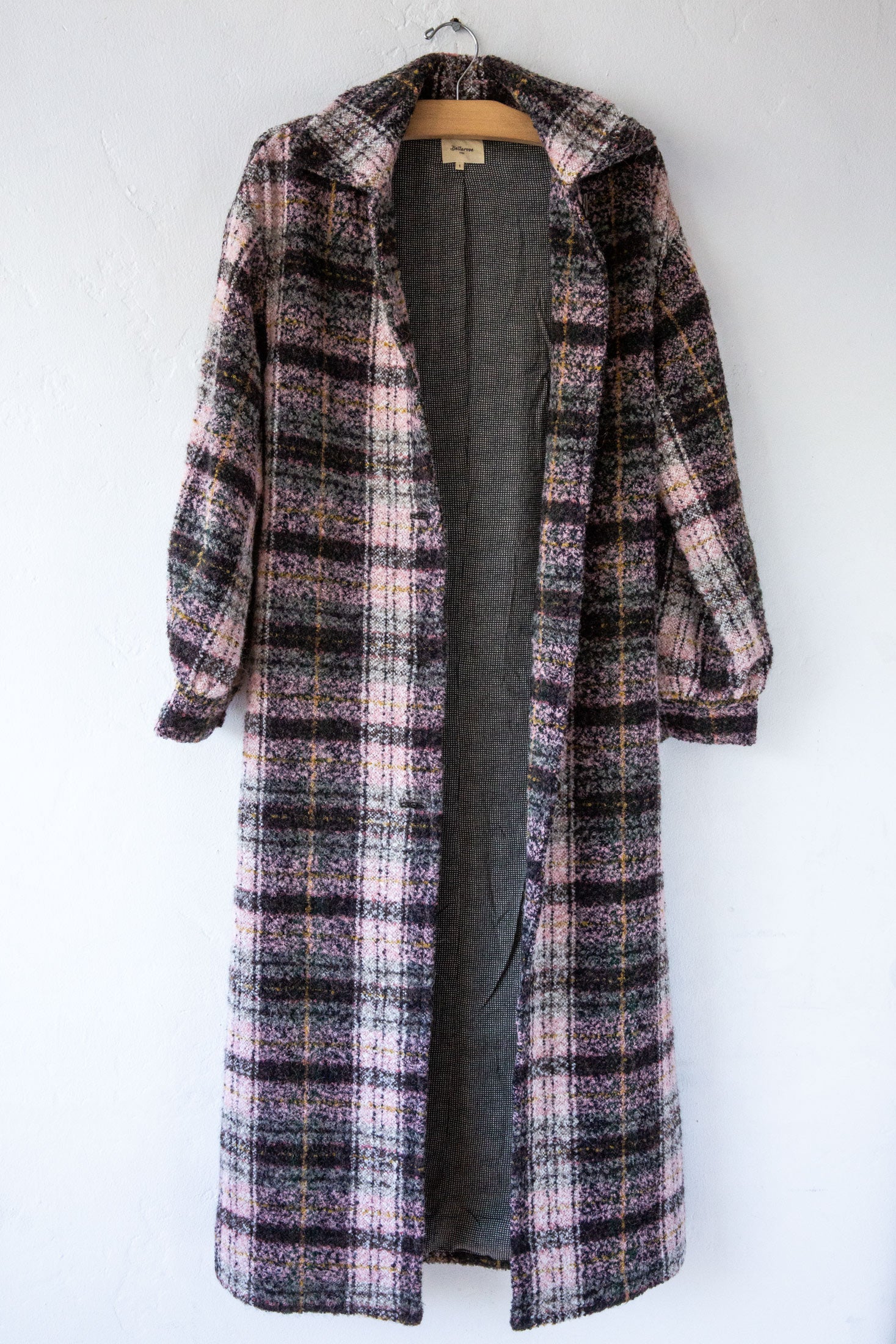 Vitto Plaid Coat