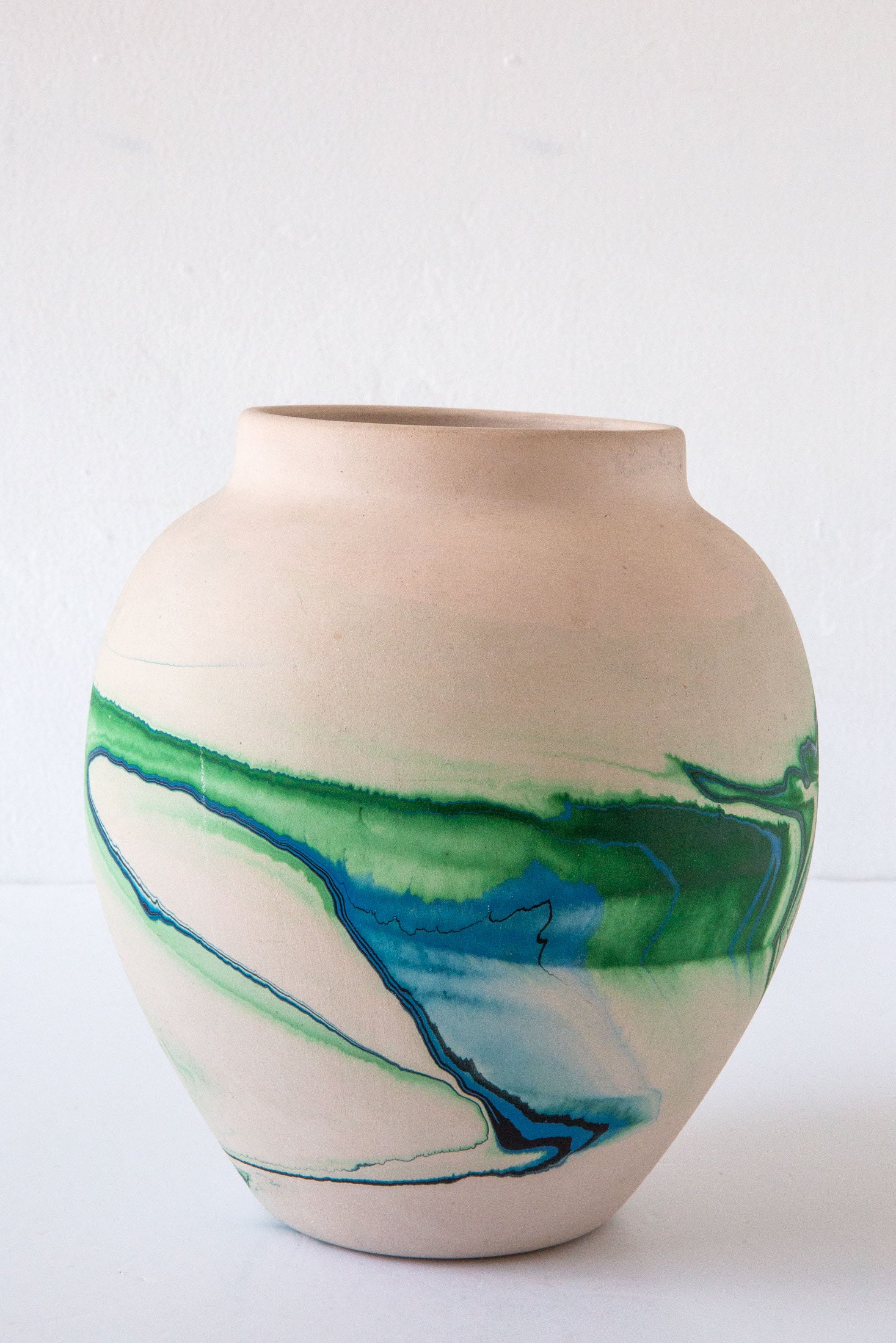 Green Vintage 3 Vase