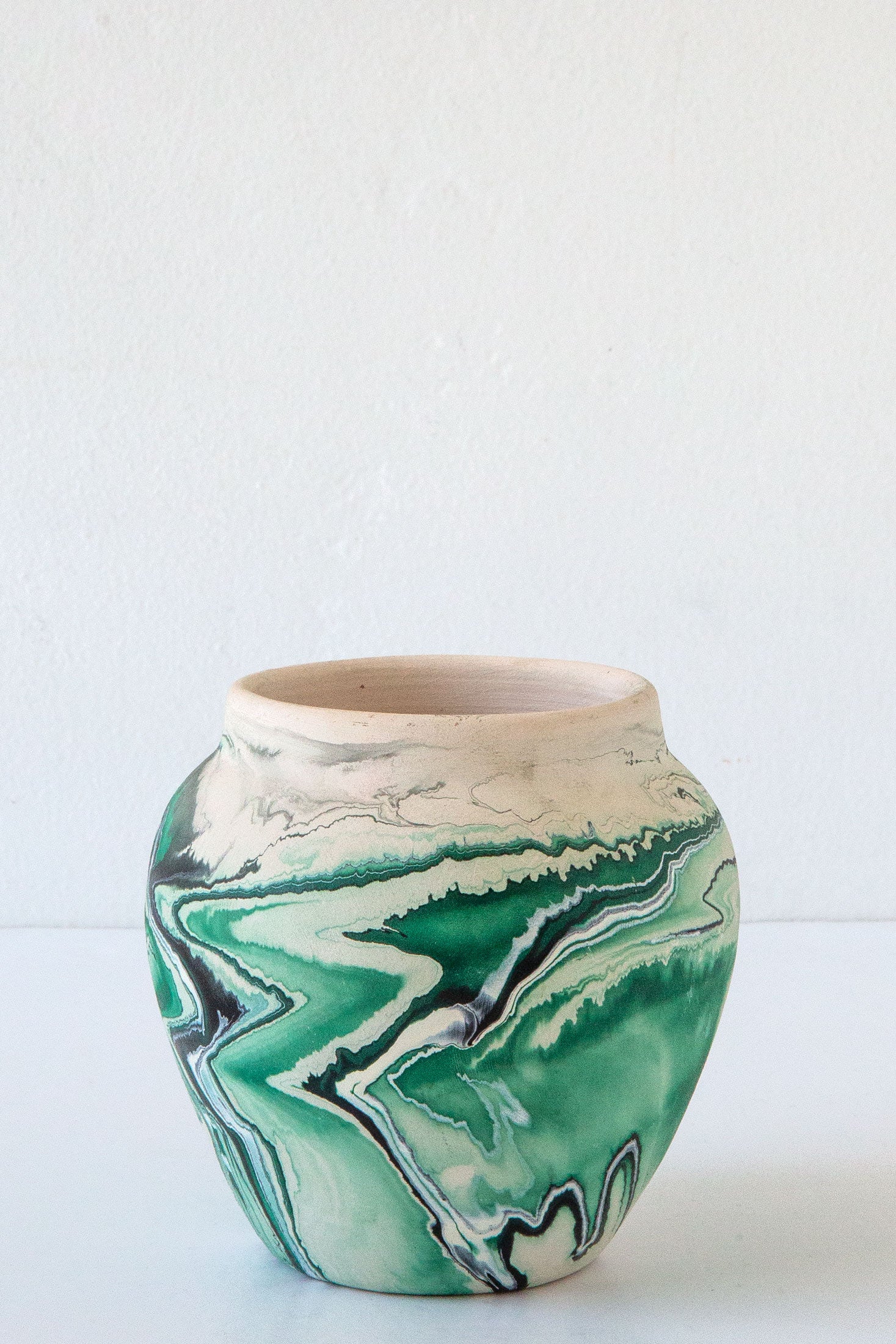 Vintage Green 11 Vase