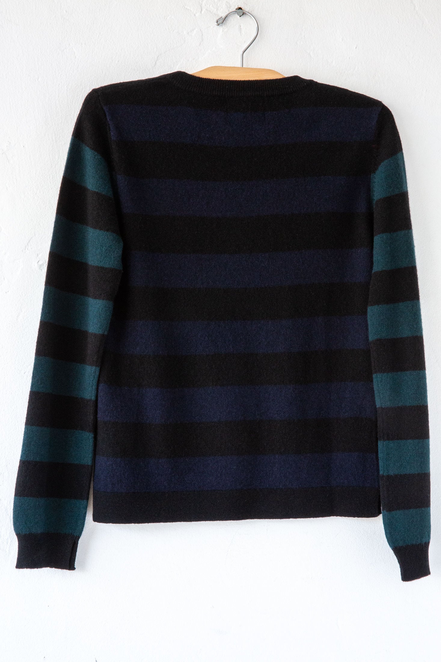 Rugby Stripe Crewneck Sweater