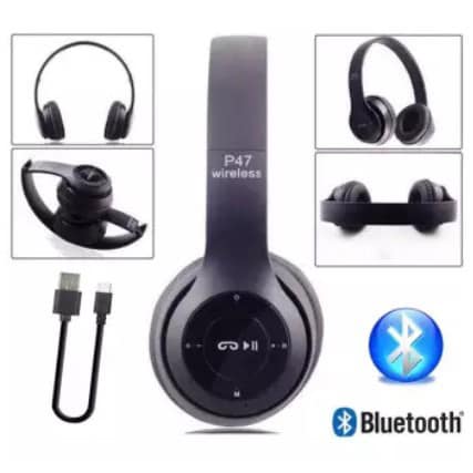 P47 Wireless Bluetooth Headphone Caratech Kid
