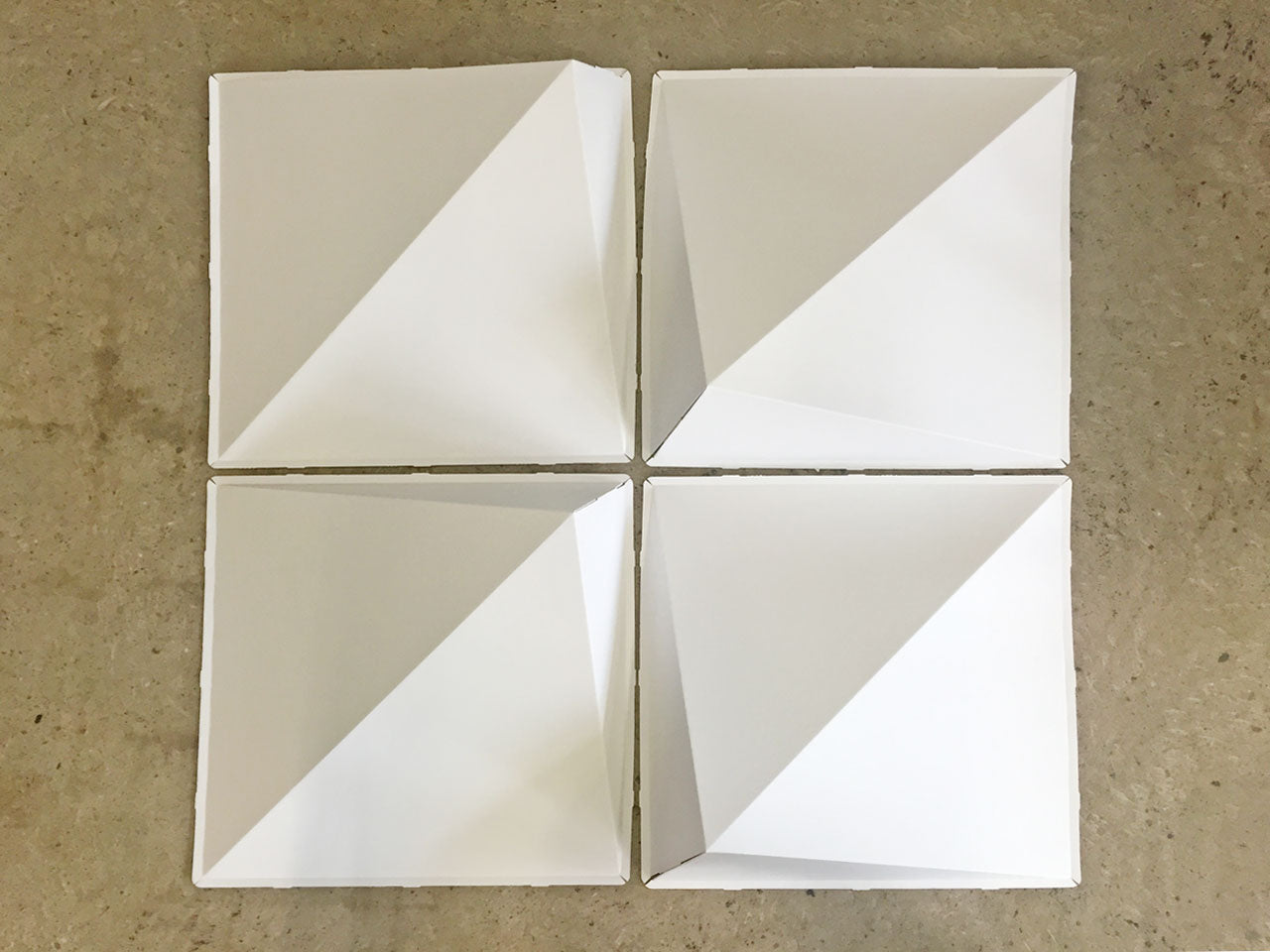 Peak FoldScapes Tiles arrangement 