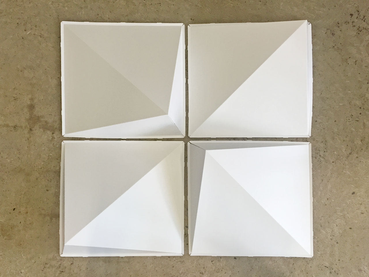 Peak FoldScapes Tiles arrangement 