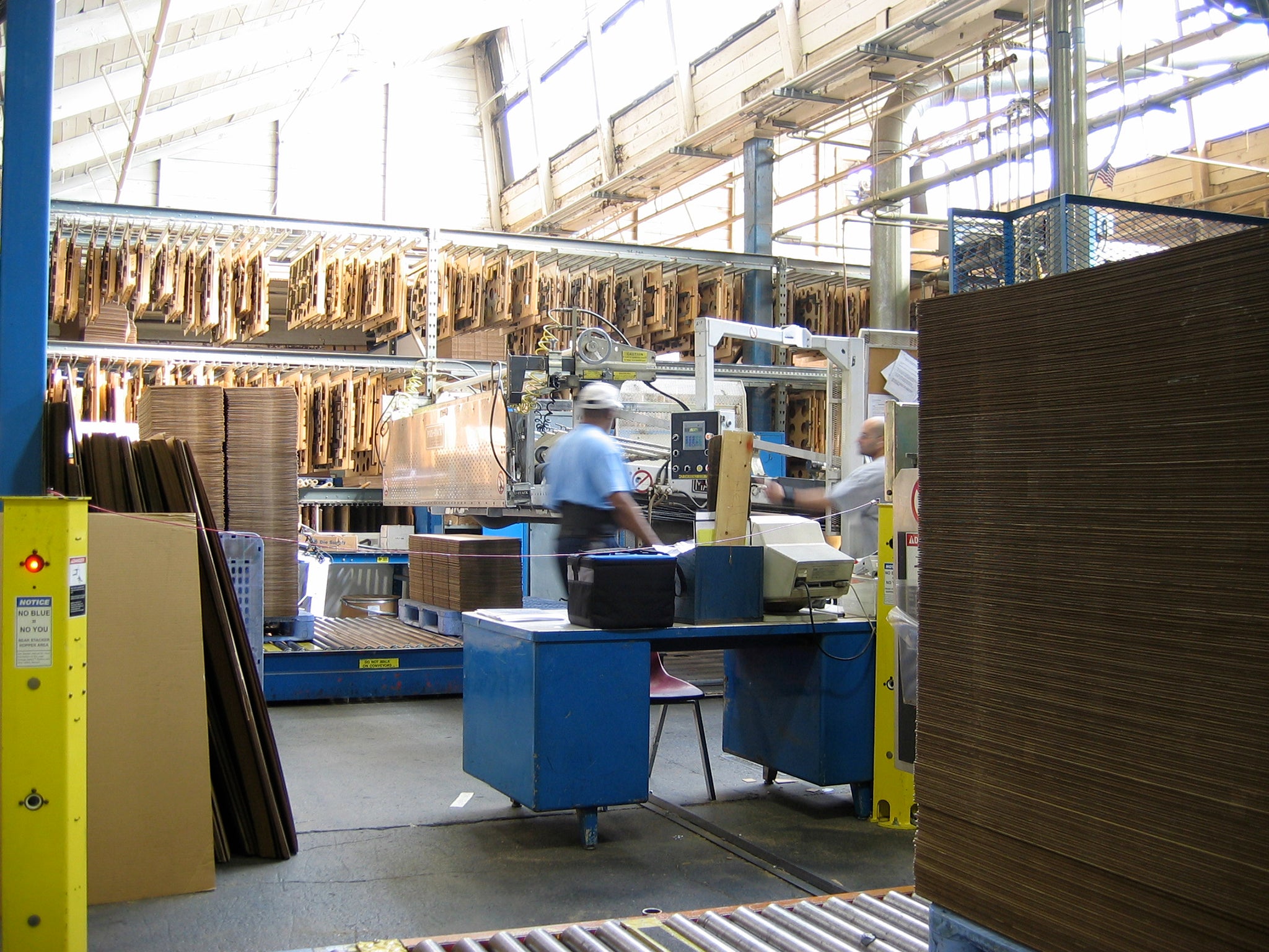 MIO cardboard manufacturing facility