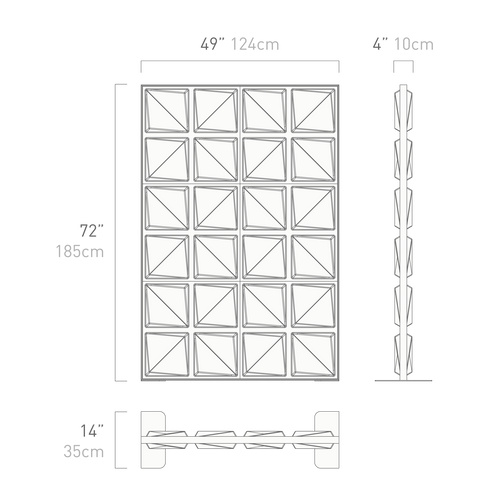 shift wall dimensions