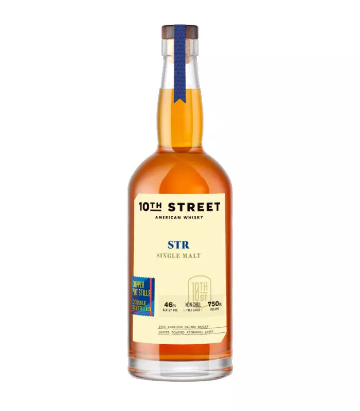 10th Street Single Malt American Whiskey 750mL