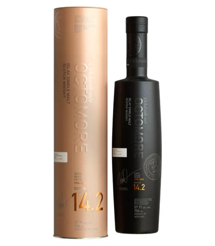 Bruichladdich Octomore Edition 14.2 Single Malt Scotch 750mL