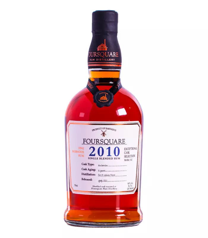 Foursquare 2010 Mark XXI 12 Year Single Blended Rum 750mL