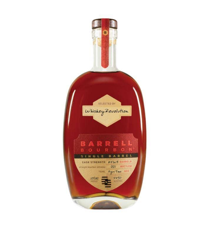 Barrell Craft Spirits Single Barrel Bourbon Selected By Whiskey Revolution 109.8 Proof 750mL