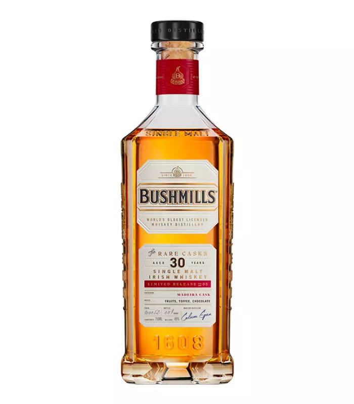 Bushmills Rare Casks 30 Year Old Limited Release No. 03 Irish Whiskey