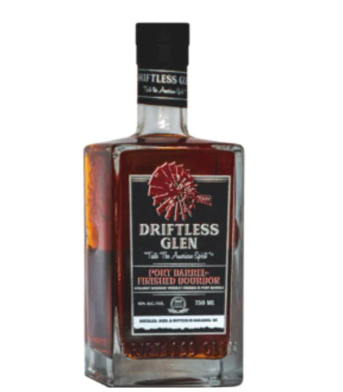 Driftless Glen Port Barrel Finished Bourbon Whiskey 750mL