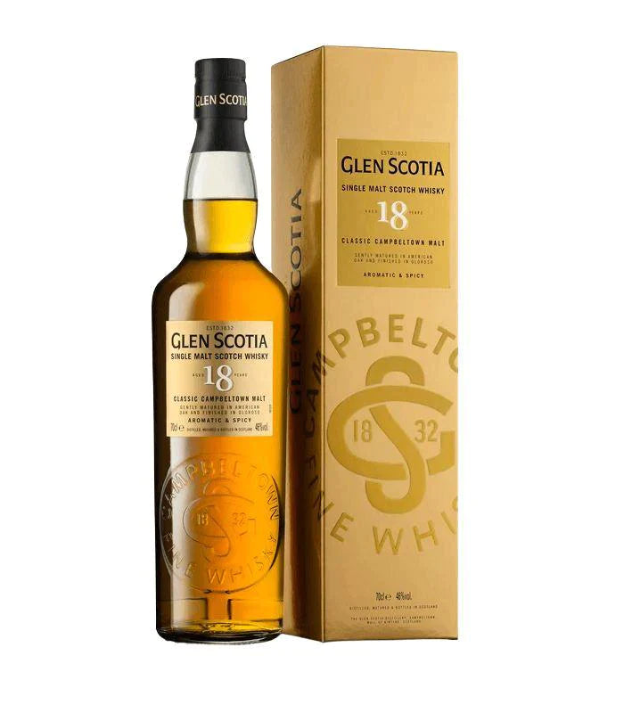 Glen Scotia 18 Year Old Single Malt Whisky