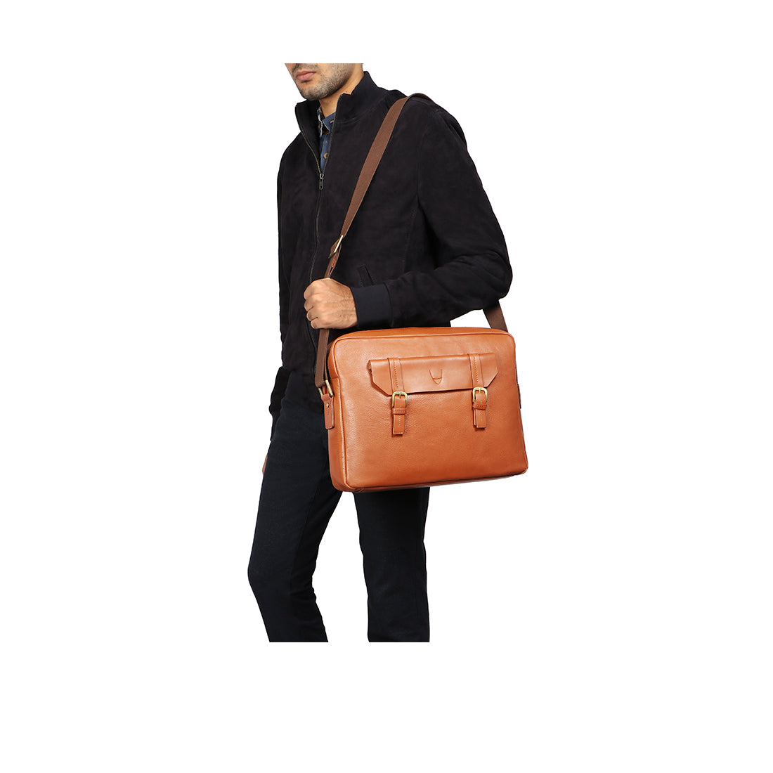 Buy Hidesign Tan Mens Bag