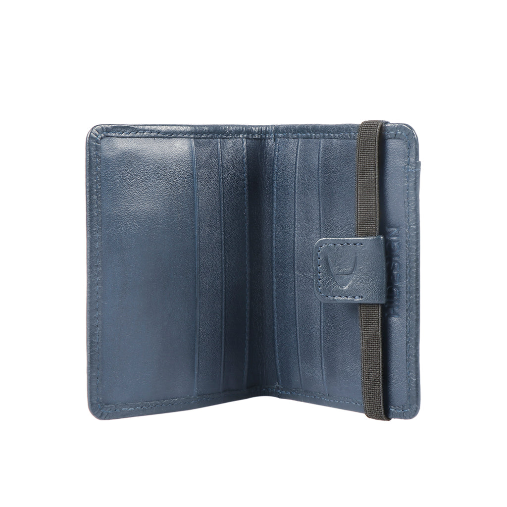 Buy Hidesign Blue Mens Wallet