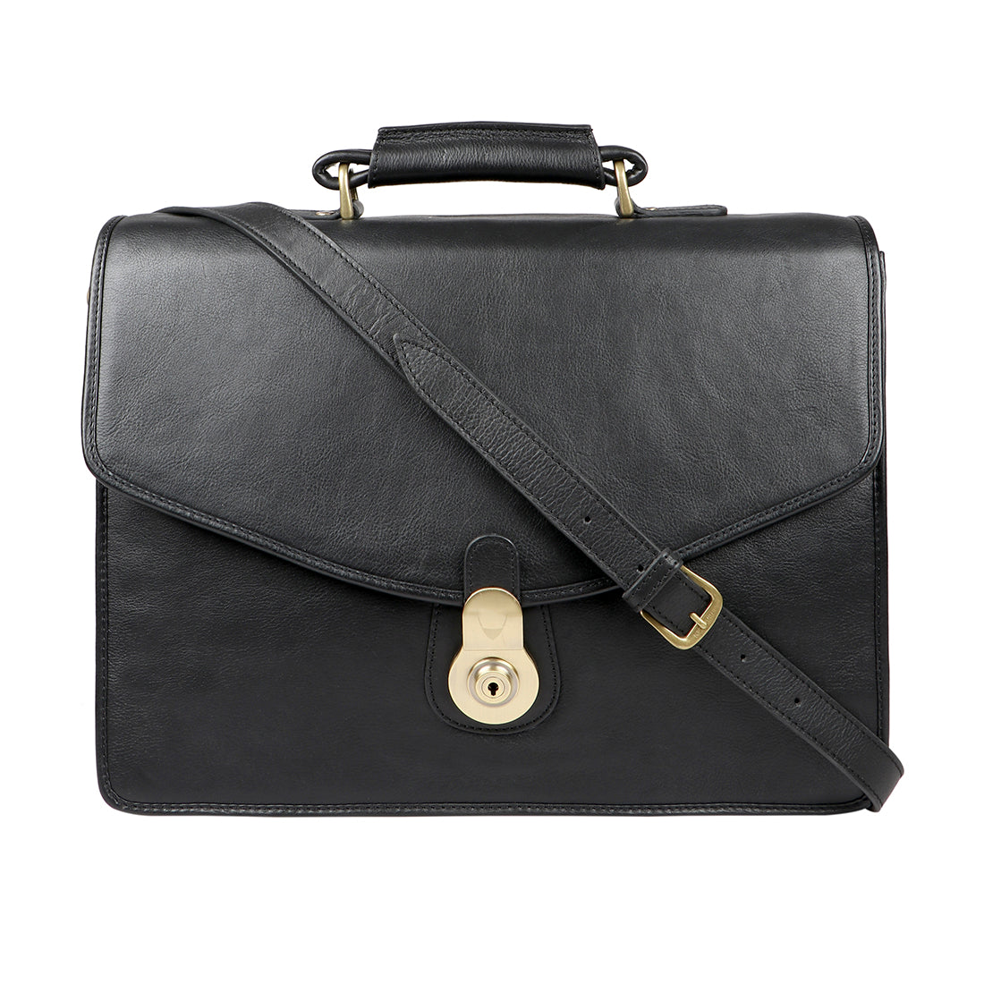 Buy Hidesign Black Mens Bag