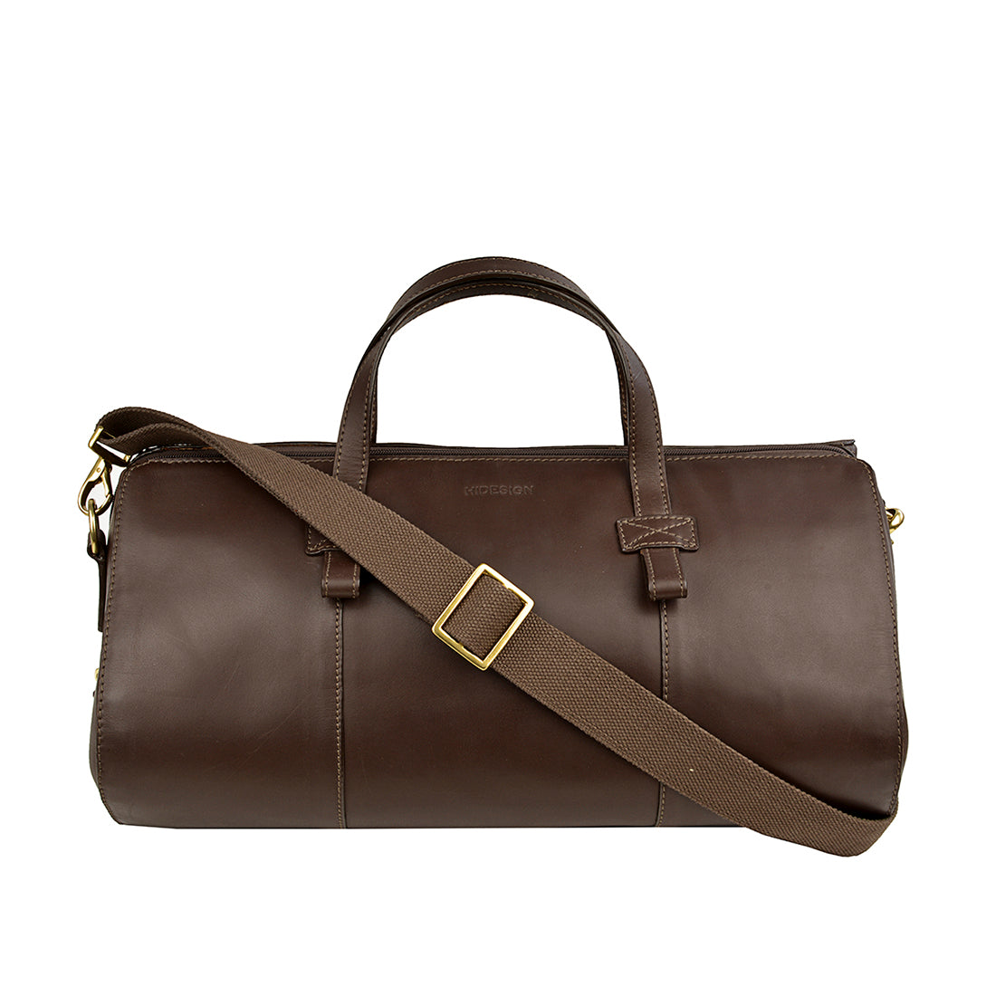 hidesign leather duffle bag