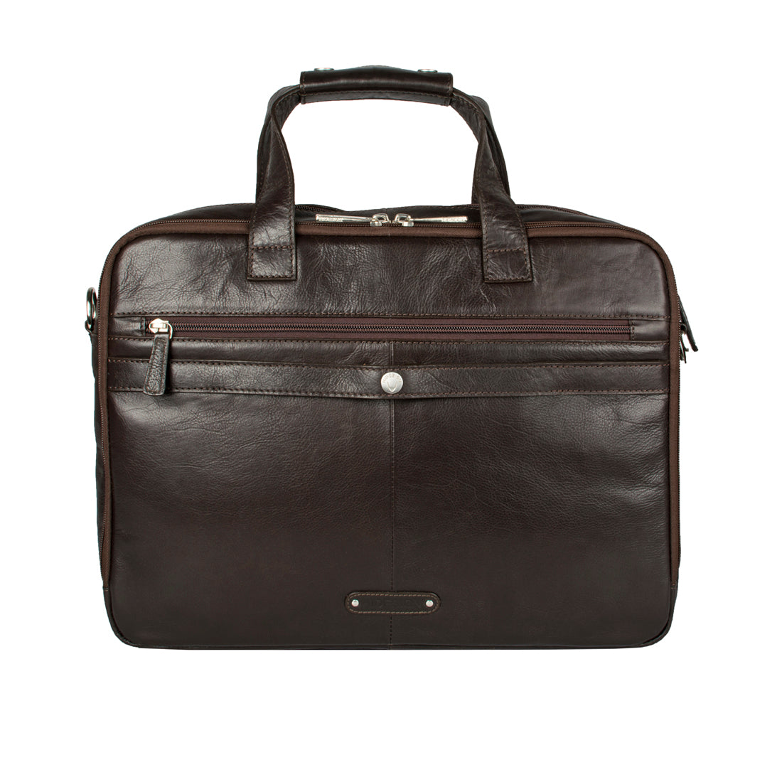 Buy Brown Phaeton 01 Briefcase Online - Hidesign