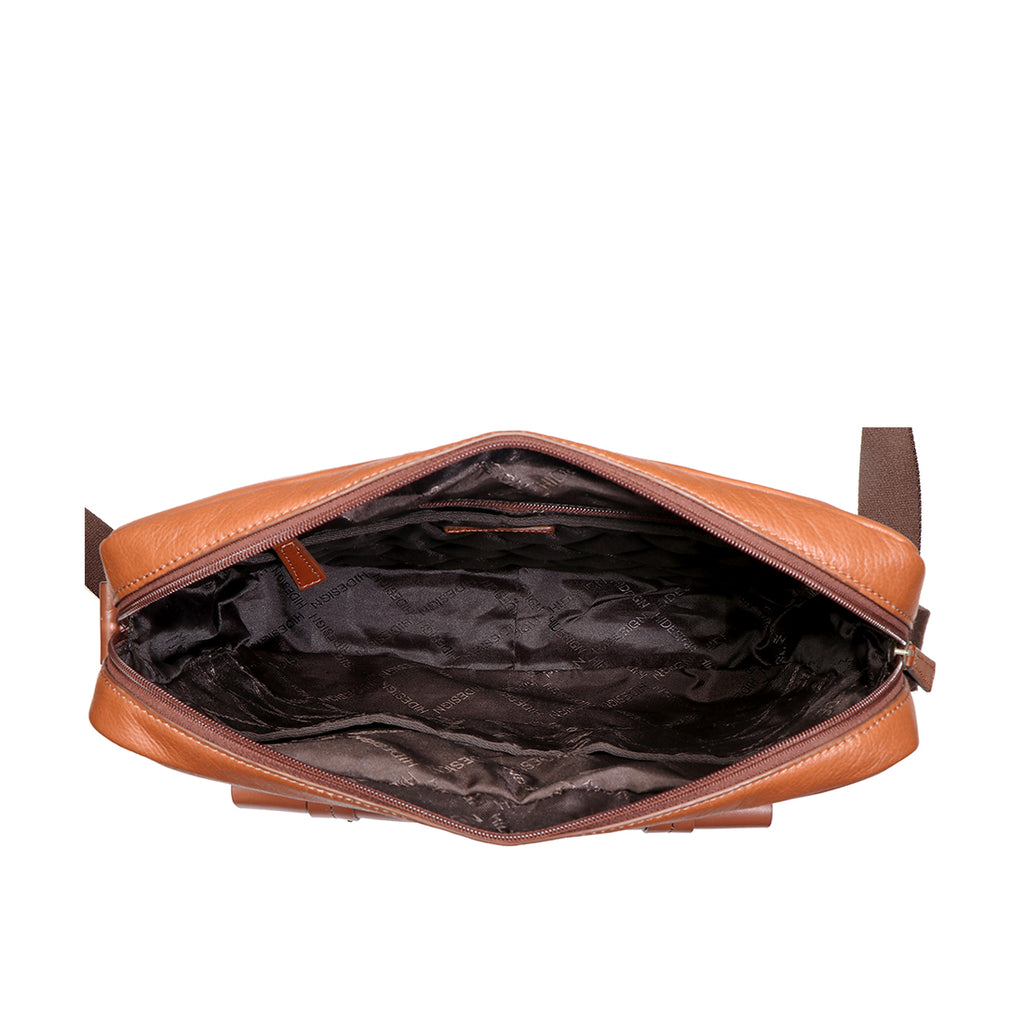 Buy Hidesign Tan Mens Bag