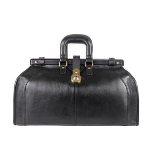 hidesign leather duffle bag