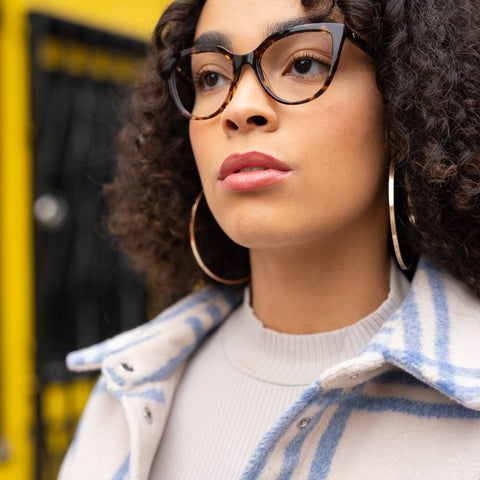 Woman in glasses