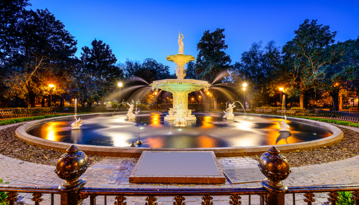 Forsyth Park Savannah GA