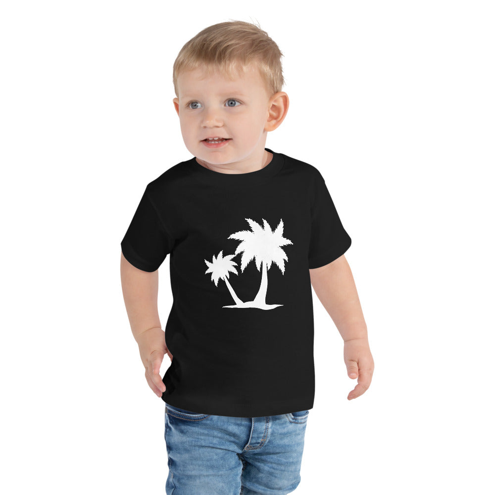 Taking A Dump at The Beach Toddler Boys' Beach T-Shirt Heather Columbia Blue / 4T