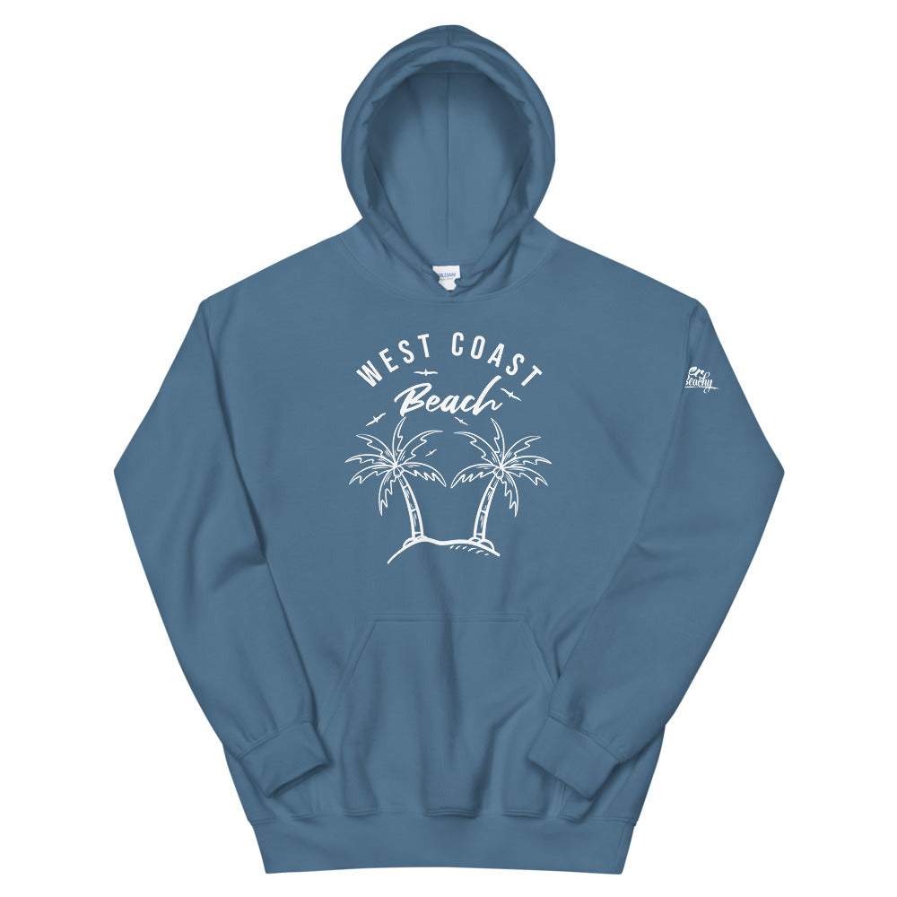 Aloha beaches Women's Beach Hoodie Indigo Blue / M