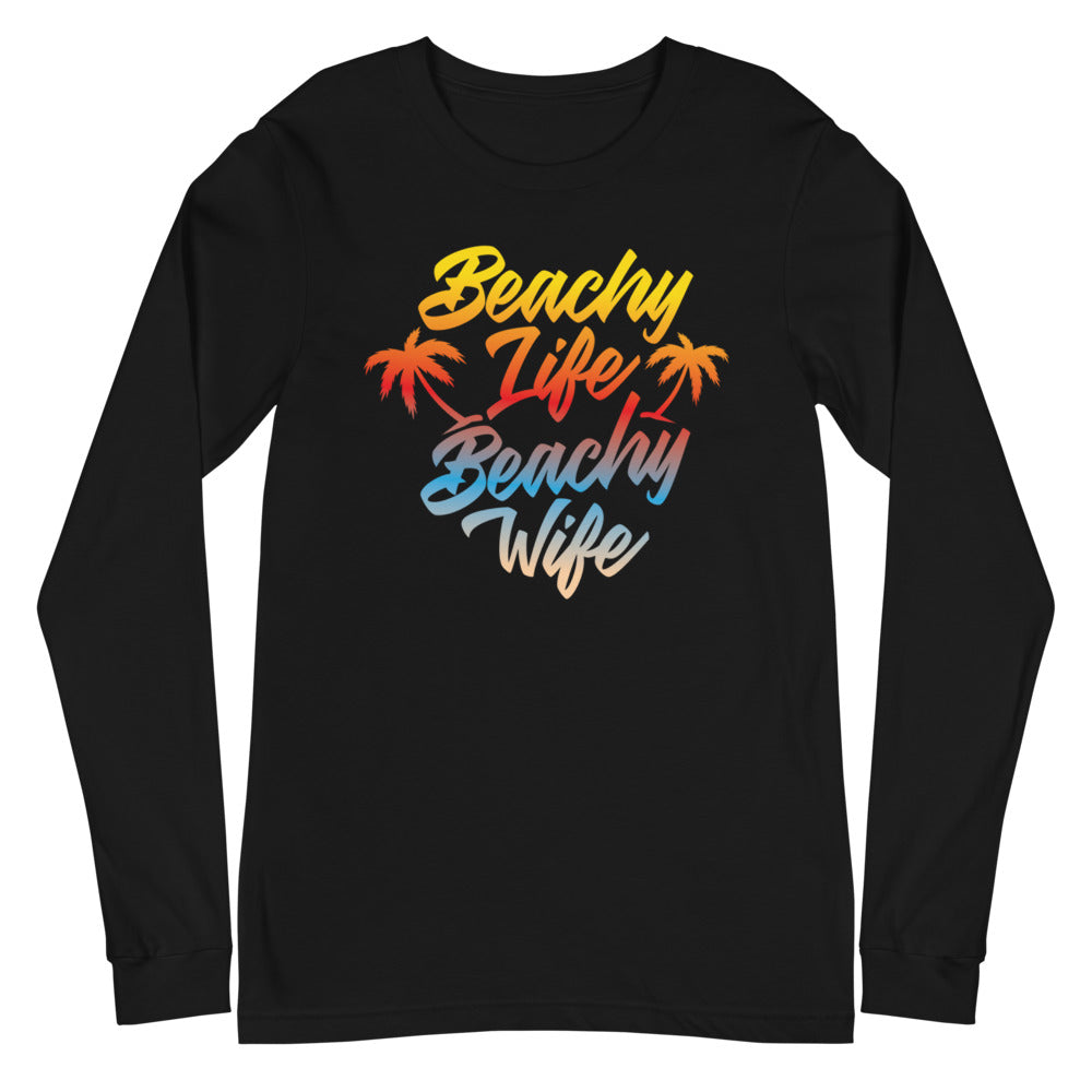 One Crabby Beach Women's Long Sleeve Beach Shirt - SuperBeachy