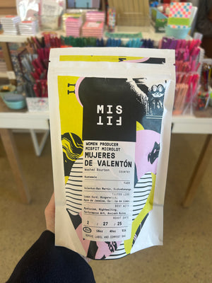 Misfit Guatemala Mujeres de Valenton Whole Bean Coffee (10oz) - Bench Pressed Letterpress