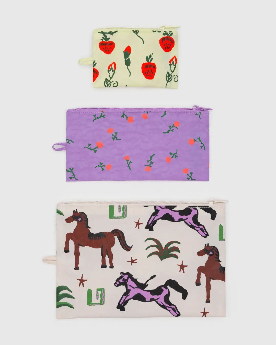 Baggu Flat Pouch Set