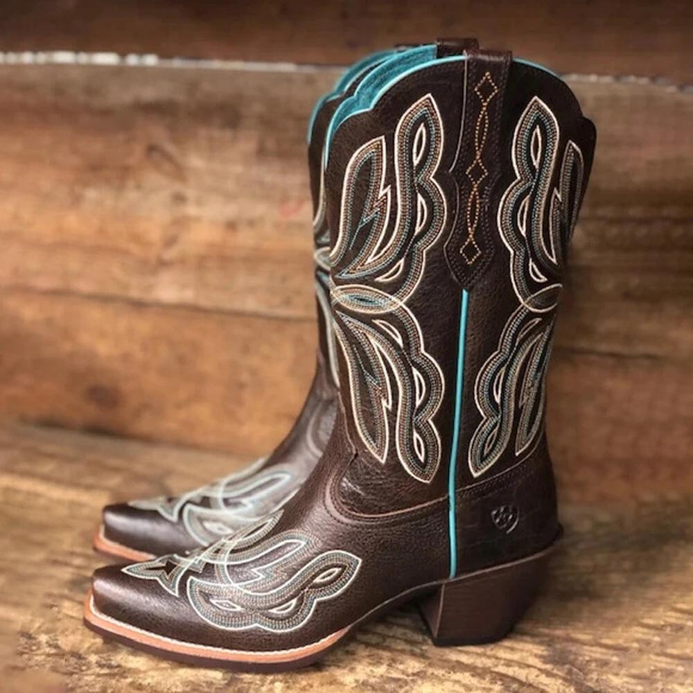 large size cowboy boots