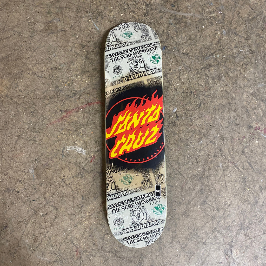 Santa Cruz - Knox Punk Reissue Skateboard Deck - 9.89in x 31.75in 