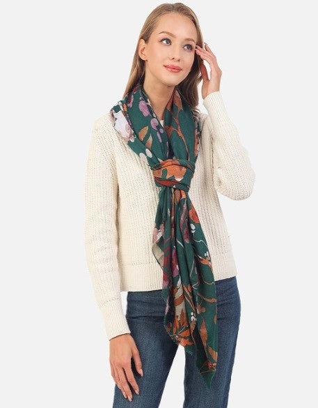 Ready to Ship  The Lina Colorful Plaid Knitted Scarf – The Vintage Leopard