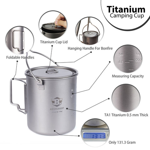 Titanium Insulation Bestargot Backpacking Multi Functional