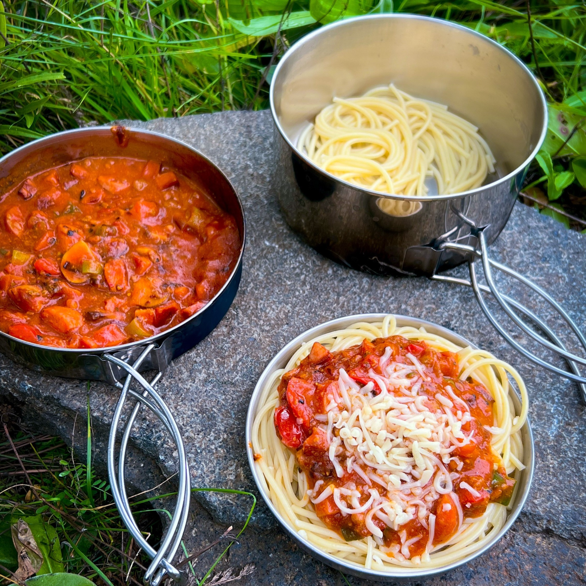 Stufa a legna pieghevole portatile Bestargot, acciaio inossidabile, per  campeggio solista, escursionismo, zaino in campagna, alimentato da legno, carbone  di legna, gas –