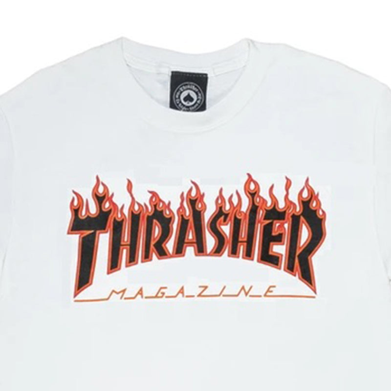 Thrasher: Flame T-Shirt – The Nines
