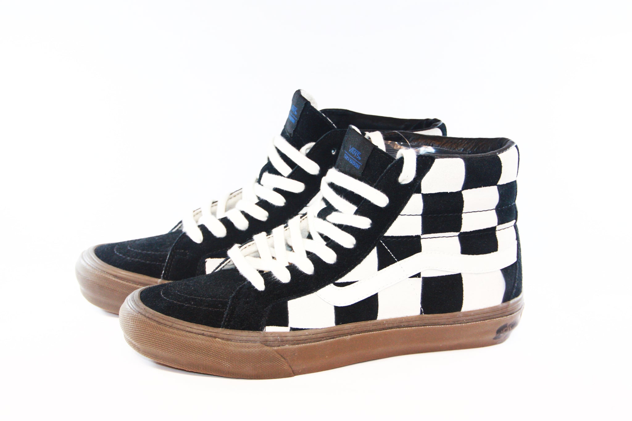 suede checkerboard vans