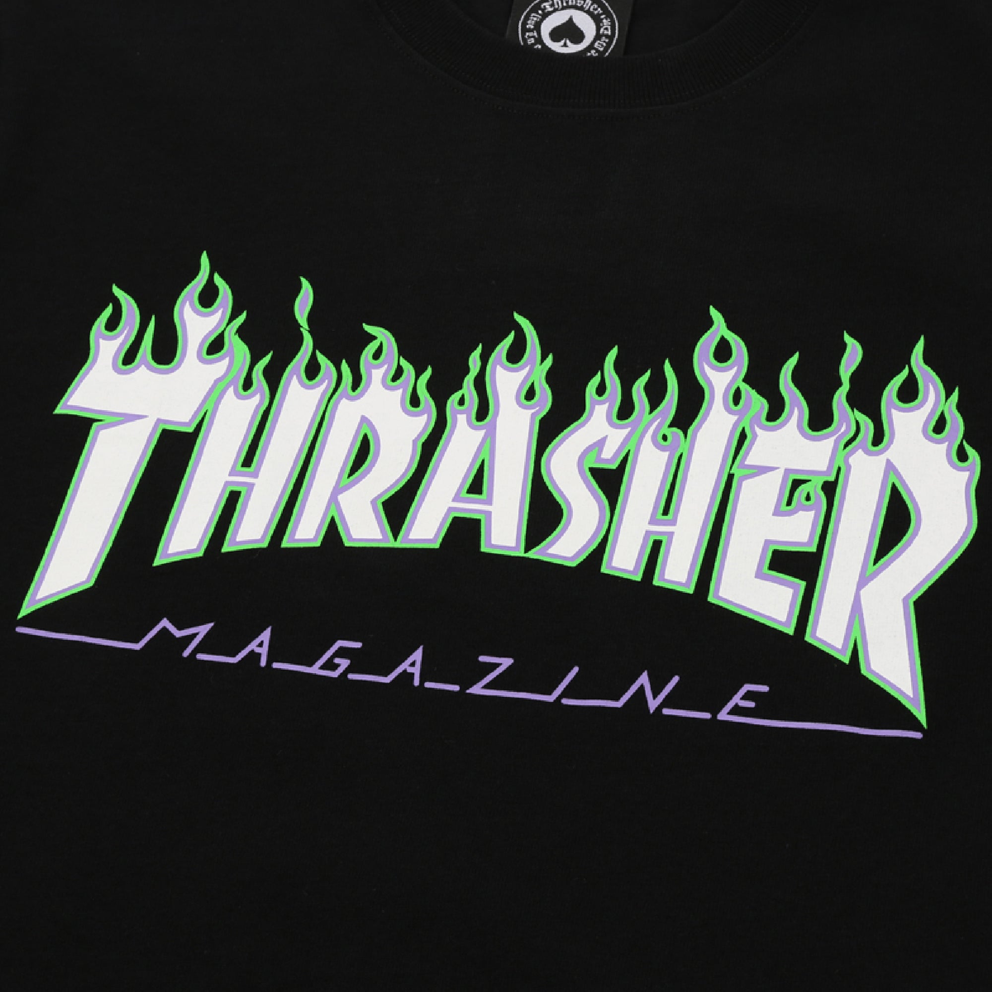 Thrasher : Joker Flame T-Shirt (Black) – The Nines