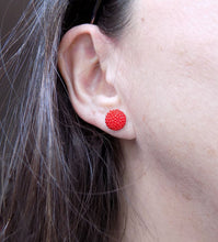 Load image into Gallery viewer, Hand Crocheted Post Earrings

