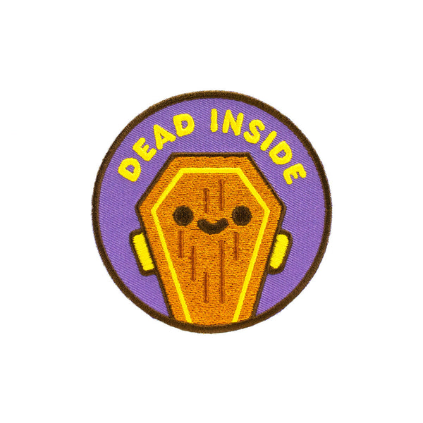 Dead Inside Sticker Patch by 100% Soft