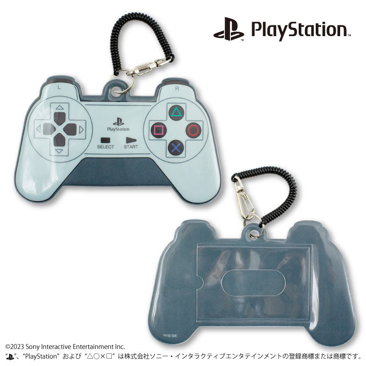 PlayStation コントローラー ダイカットクッション グレー