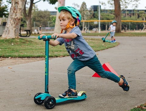 kids new scooter