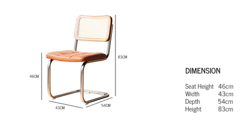 Cesca chair materials 2025