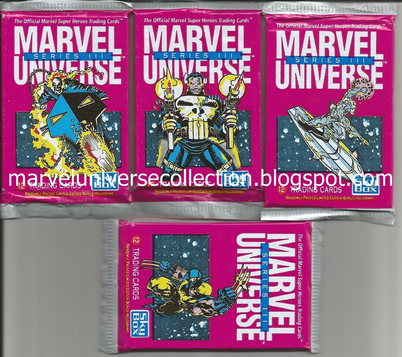 marvel universe series 3 trading cards