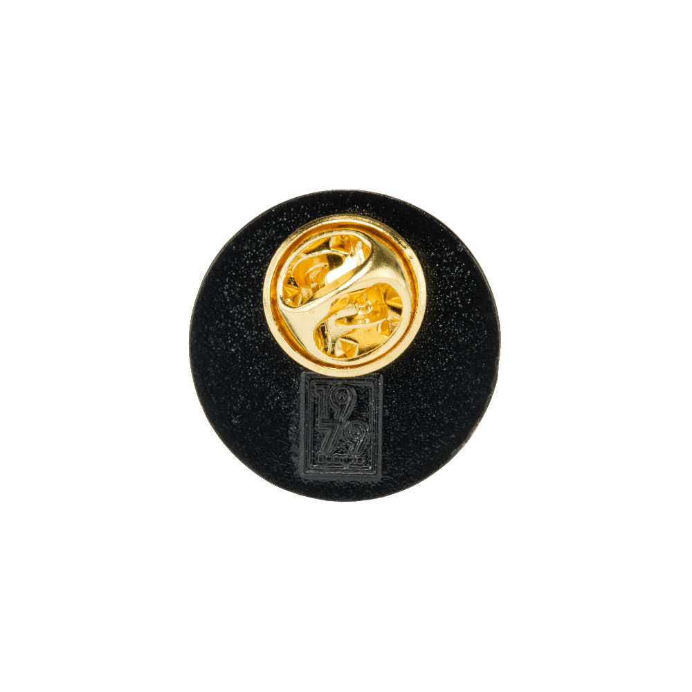 Black Logo Enamel Pin