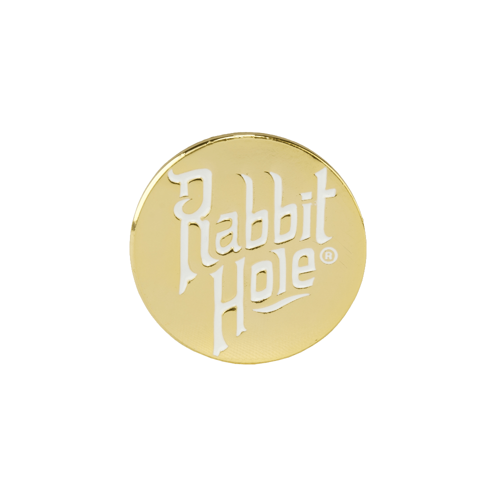 Gold Logo Enamel Pin