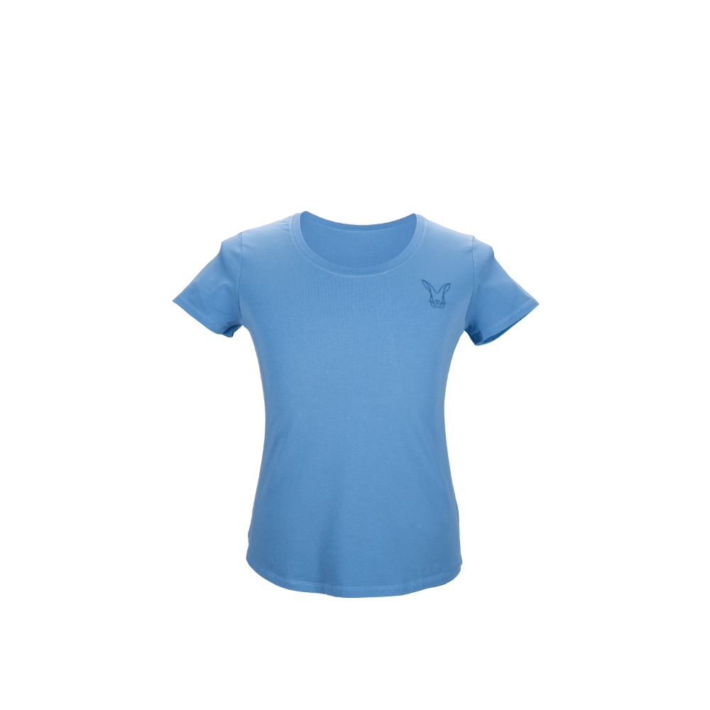 Mod Rabbit Scoop Neck Blue