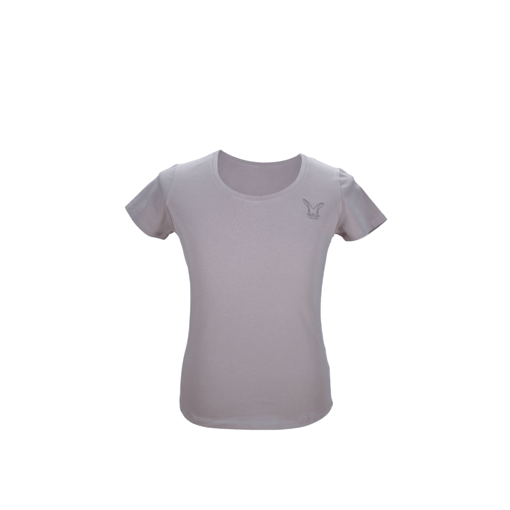 Mod Rabbit Scoop Neck Grey