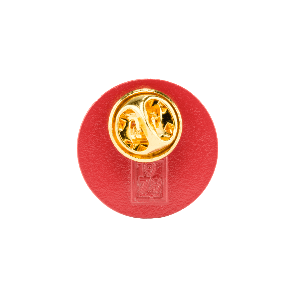 Red Logo Enamel Pin